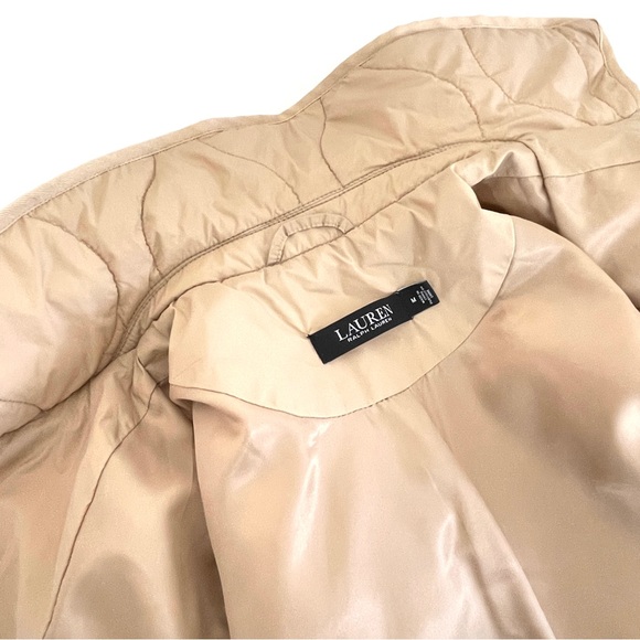 Lauren Ralph Lauren Black Label Onion Quilted Jacket in Natural Medium - Picture 9 of 16